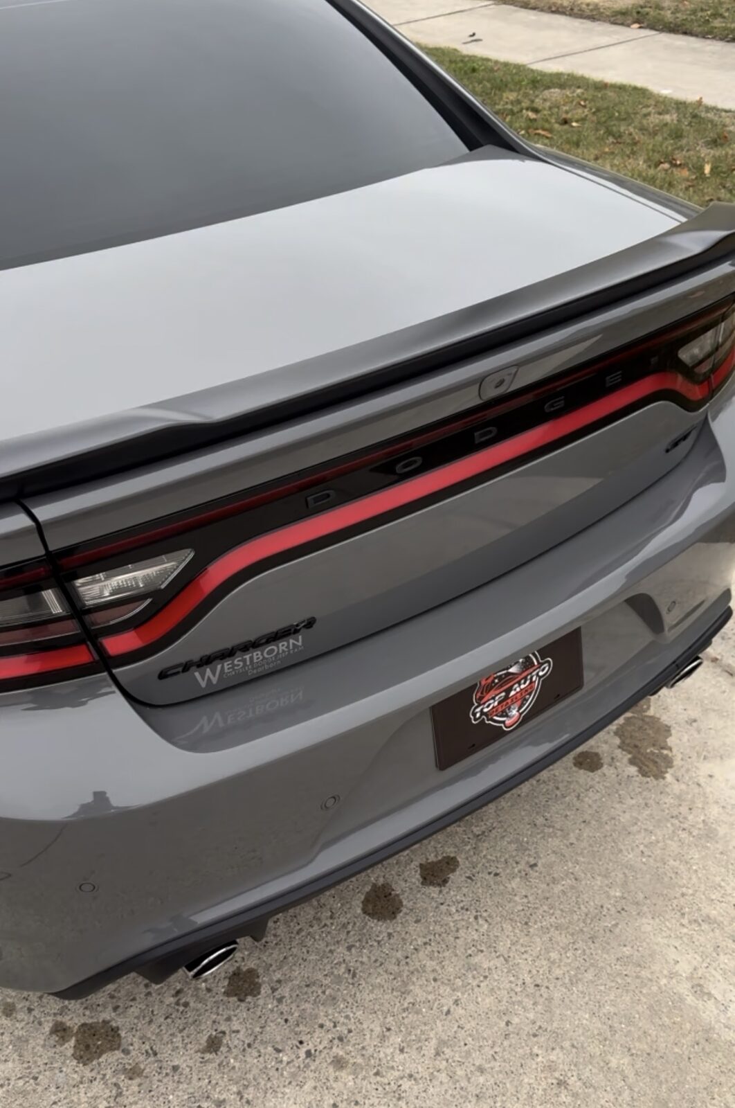 Dodge Charger exterior after Top Auto Detailing exterior detail